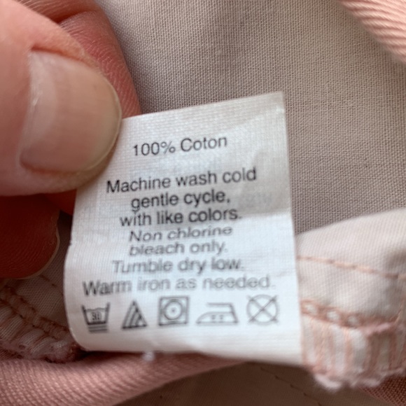 J Crew Sz 2 Soft Pink Chino Shorts - Picture 6 of 6